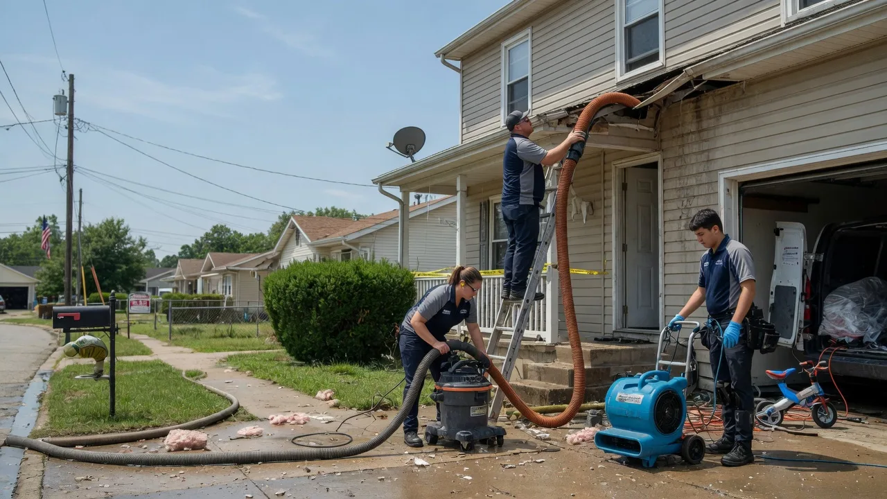 Water Damage Restoration in Franklin, PA near me